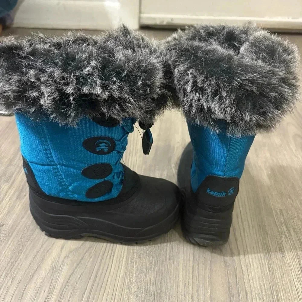 Kamik Unisex Kids' Snow Gypsy Snow Boots, Teal, 10 Medium US